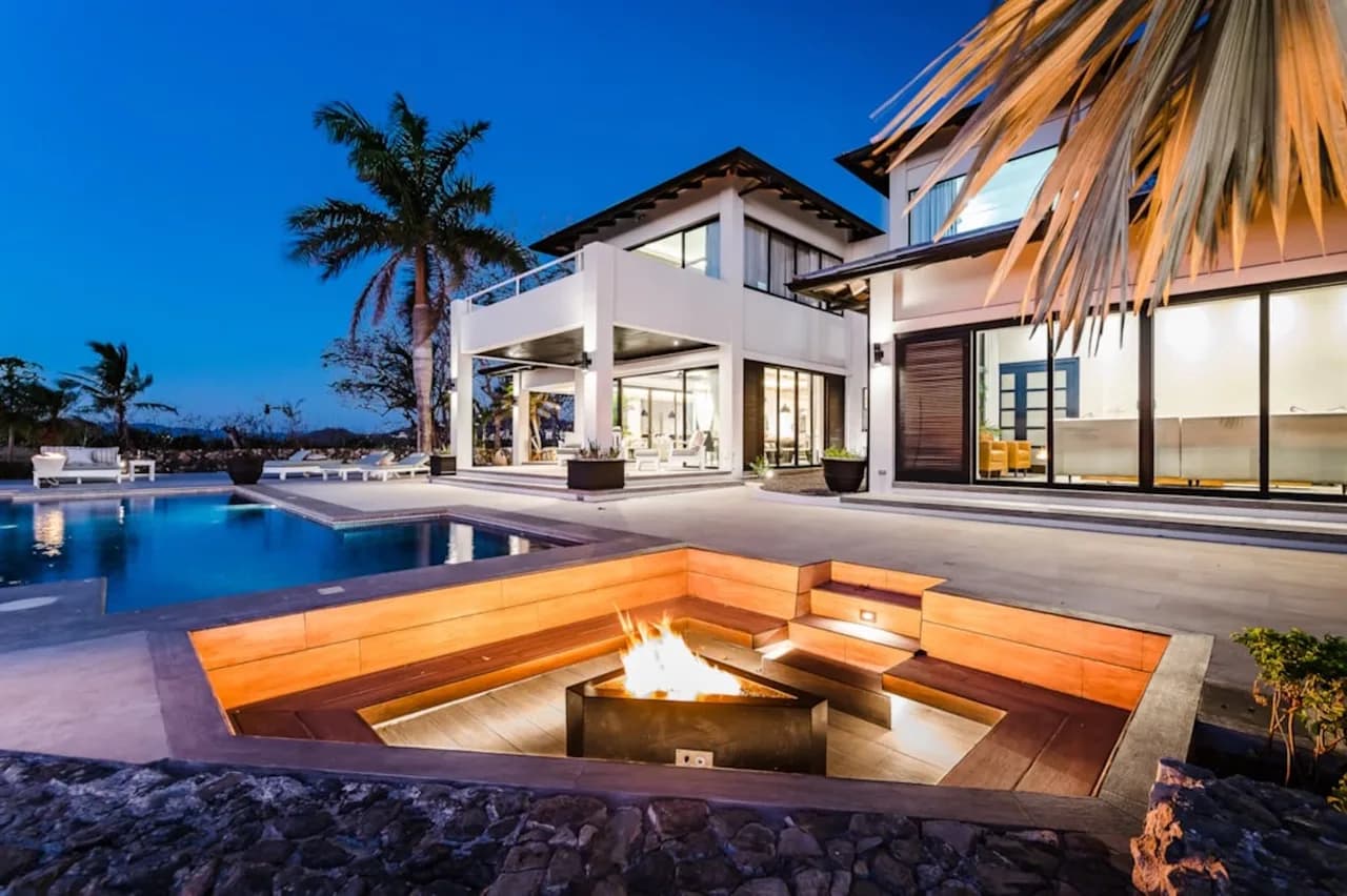 Unique Villa Located on the Most Desirable Beachfront Point