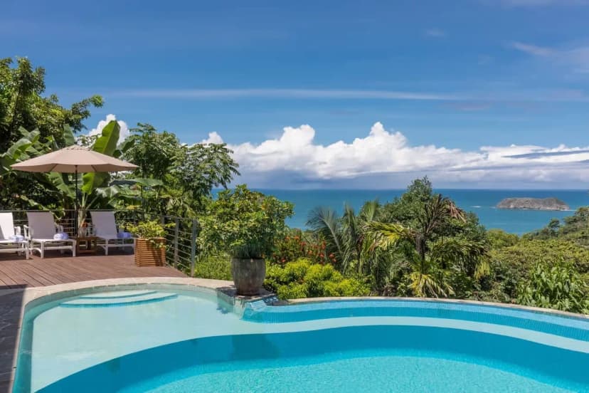 Luxury Villa With Splendid Ocean And Jungle Views