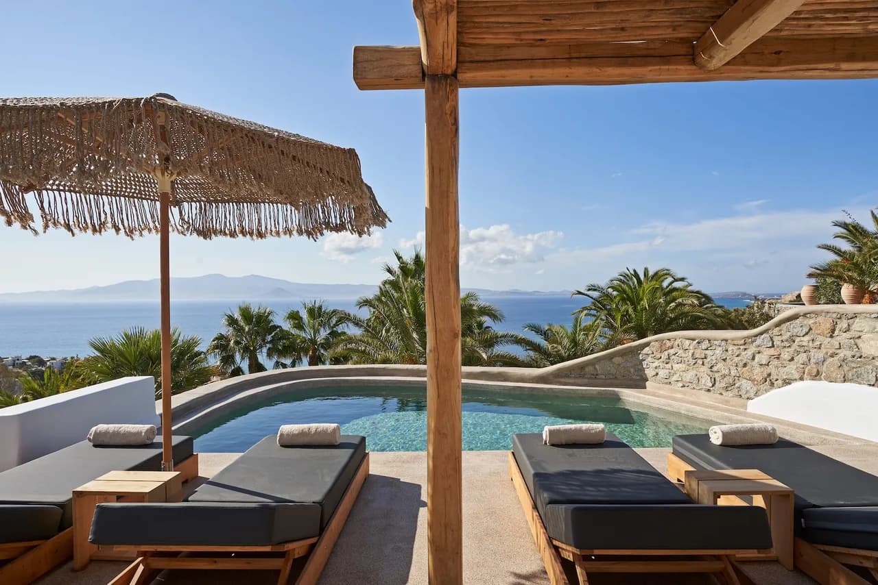Amazing villa with sensational sea and sunset views