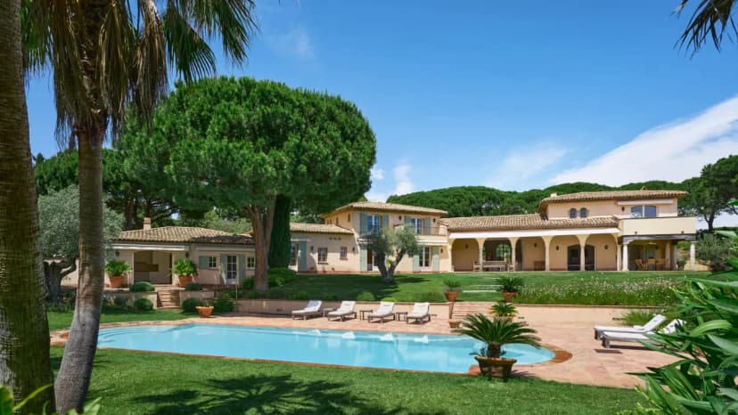 Magnificent Villa in the Heart of the Parks of St Tropez