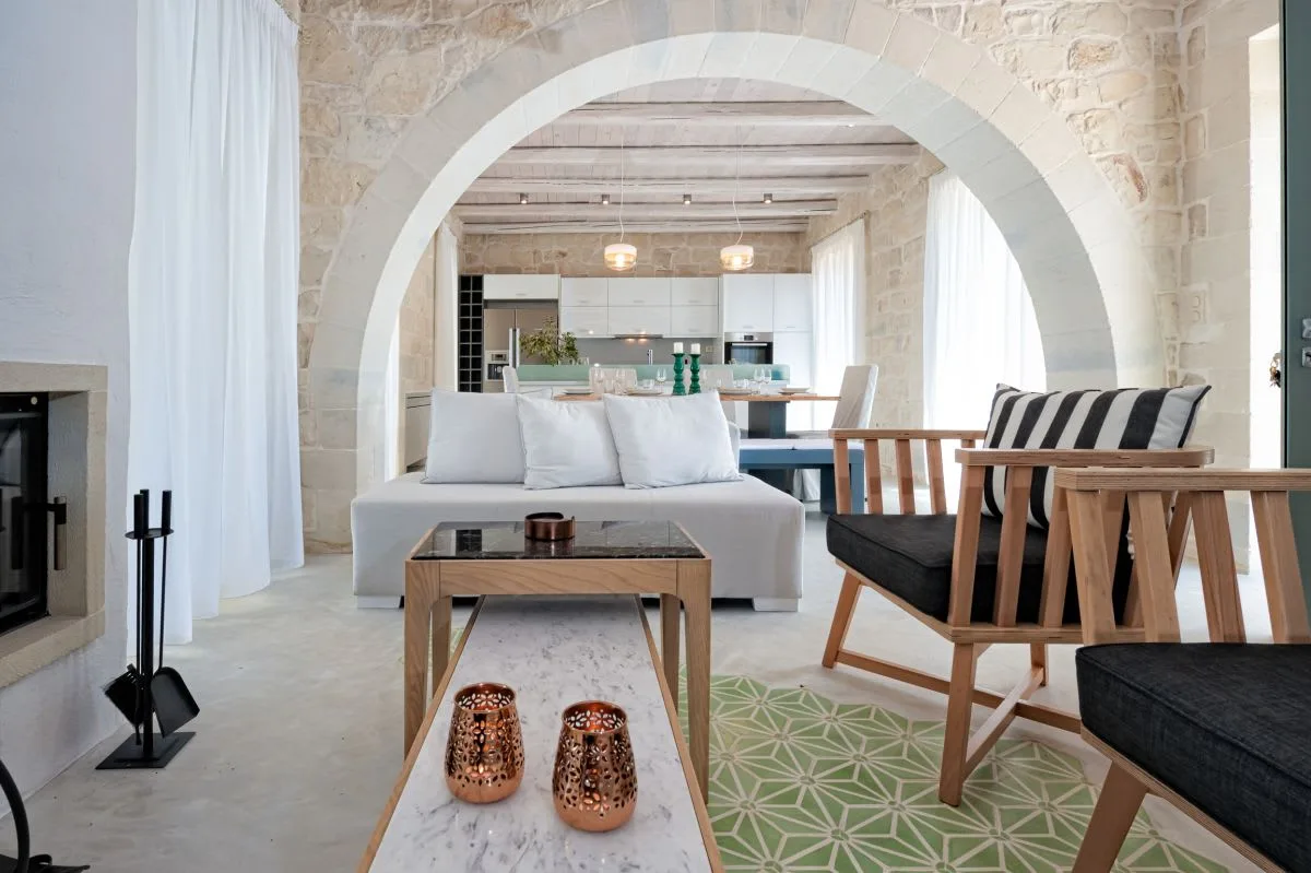 GORGEOUS LUXURY VILLA  AMIDST OLIVE TREES, AROMATIC PLANTS, AND FRUIT TREES photo 2