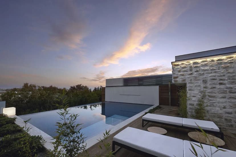 Newly Built Modern Villa Overlooking The Sea
