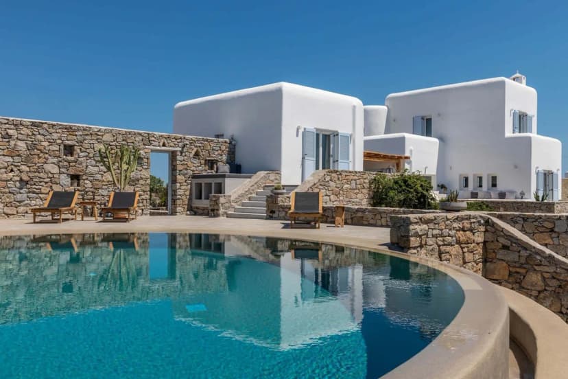 Mykonos Upscale Villa With Grand Views