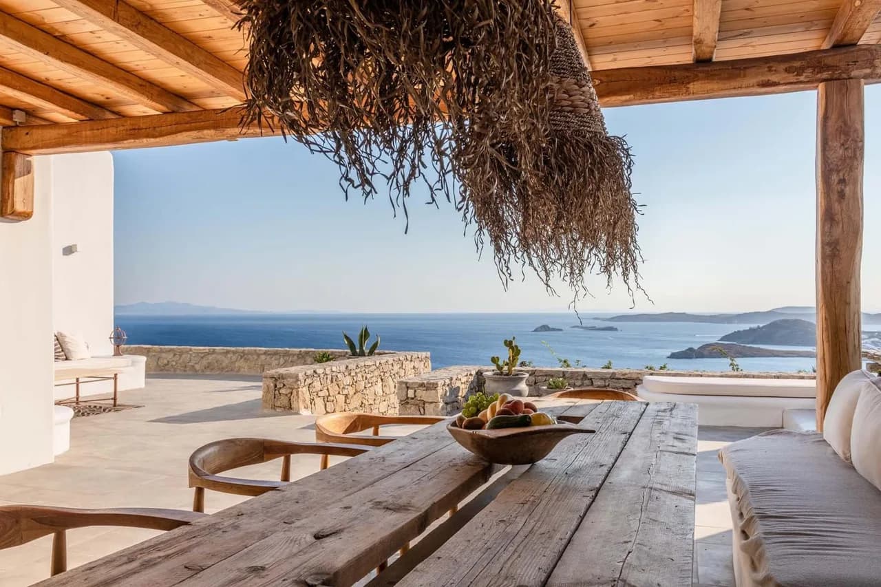 Mykonos Upscale Villa With Grand Views photo 5