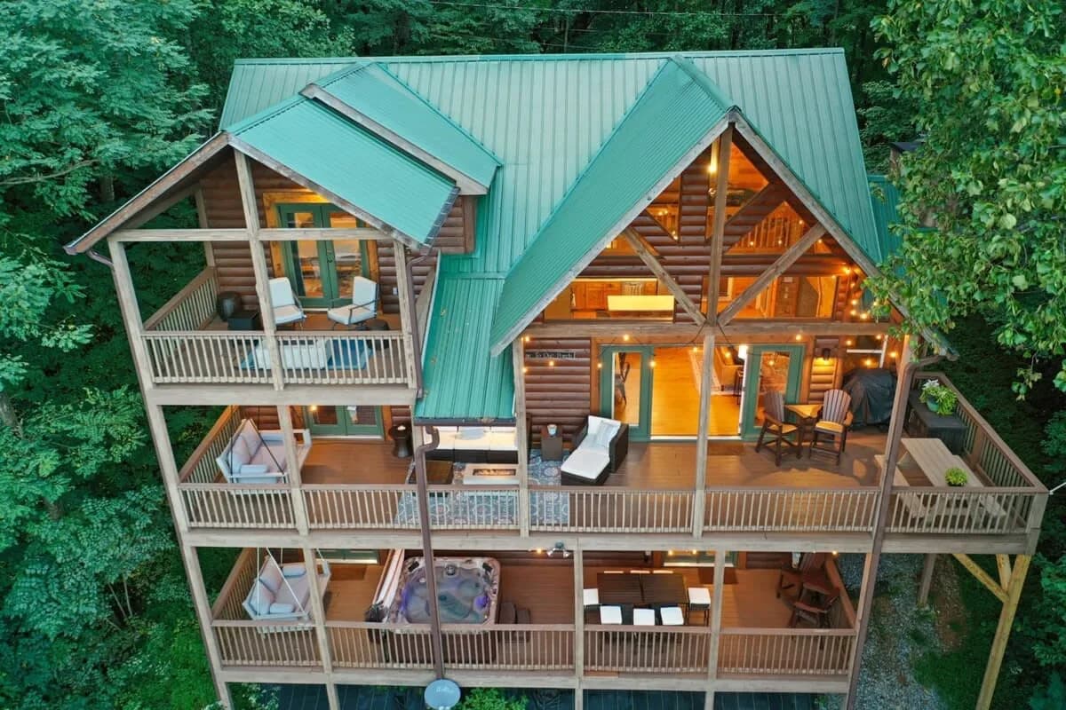 Panoramic View Villa in Blairsville Georgia photo 2