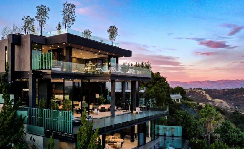 Sophisticated Modern Retreat In Bel Air