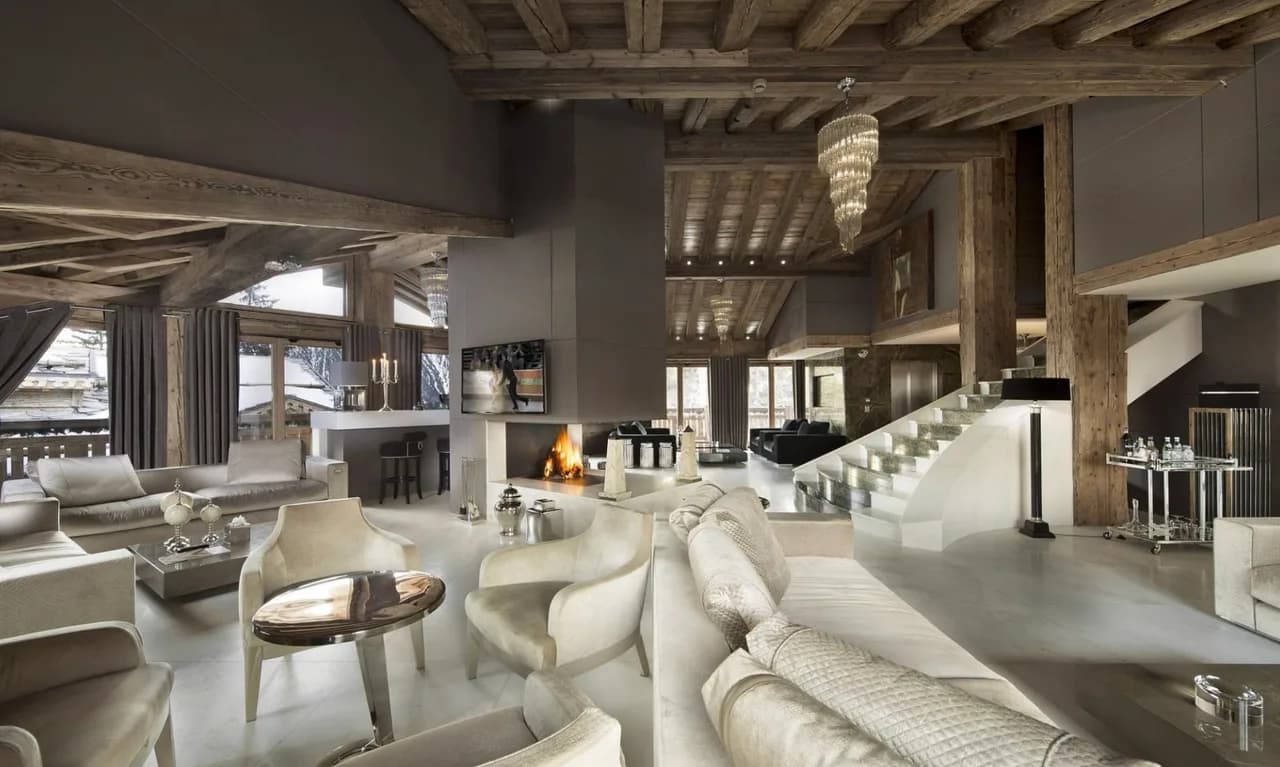 Authentic chalet with luxurious atmosphere