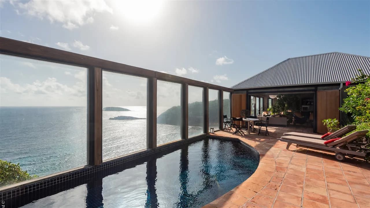 Minimalist villa with beautiful panorama photo 2