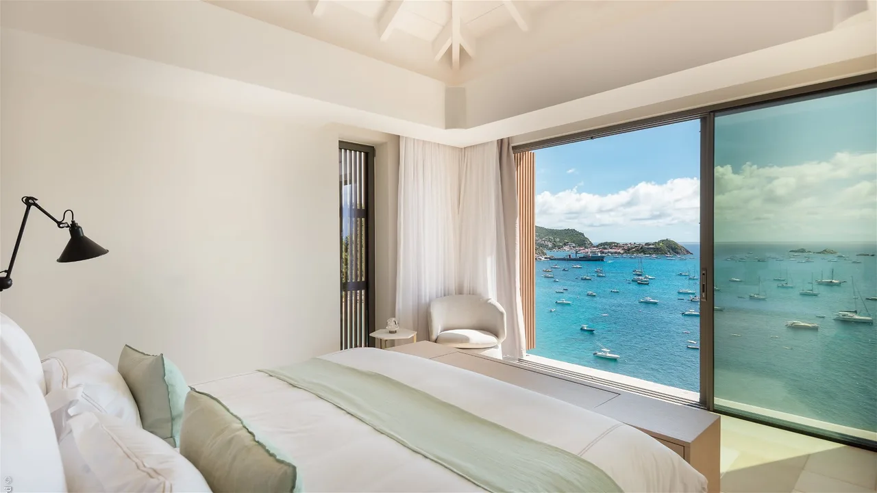 Superb villa with panoramic view over Corossol Bay photo 4