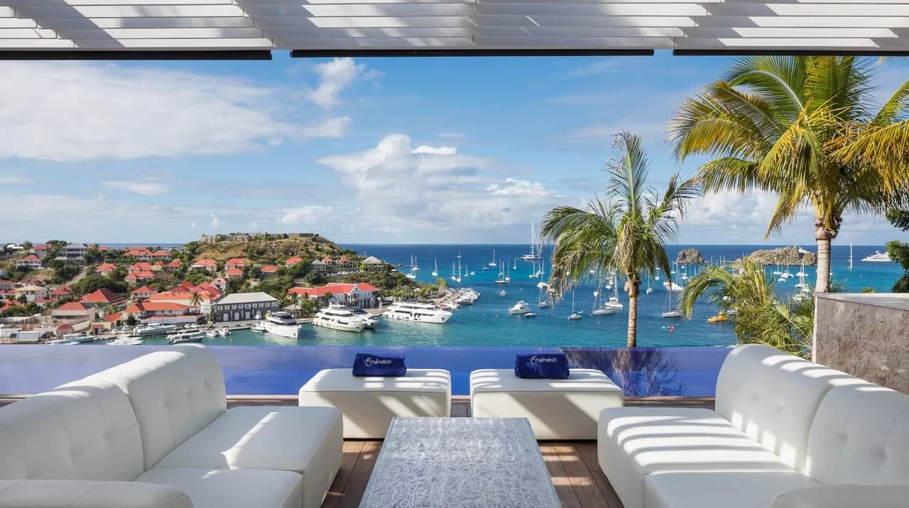 Luxury Oceanfront Villa in Gustavia