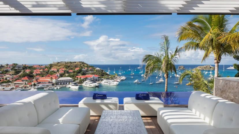 Luxury Oceanfront Villa in Gustavia