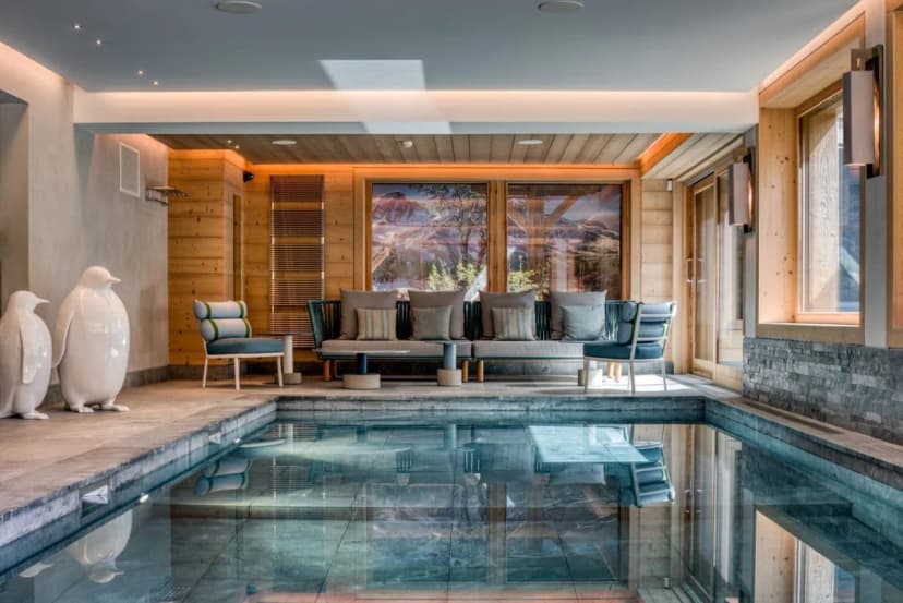 Splendid Alpine Estate with private pool and spa