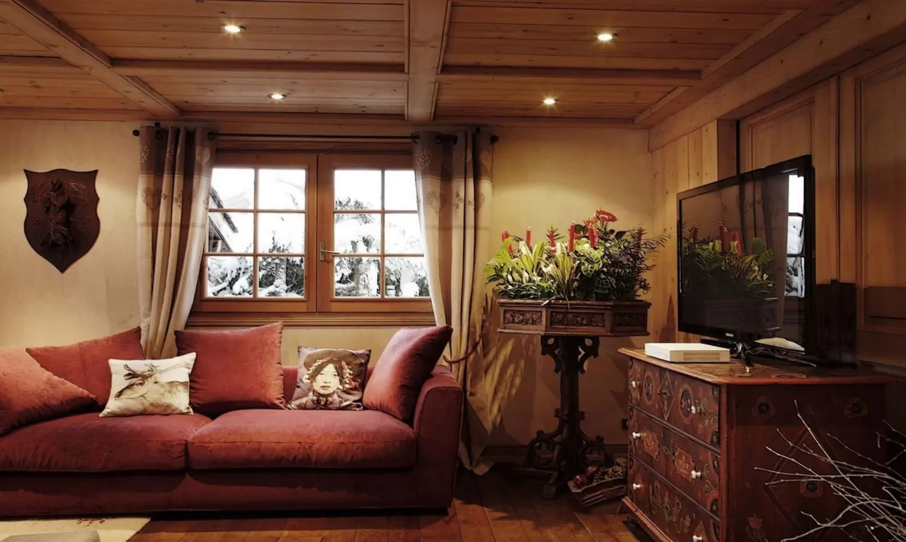 Traditional alpine chalet in Megeve