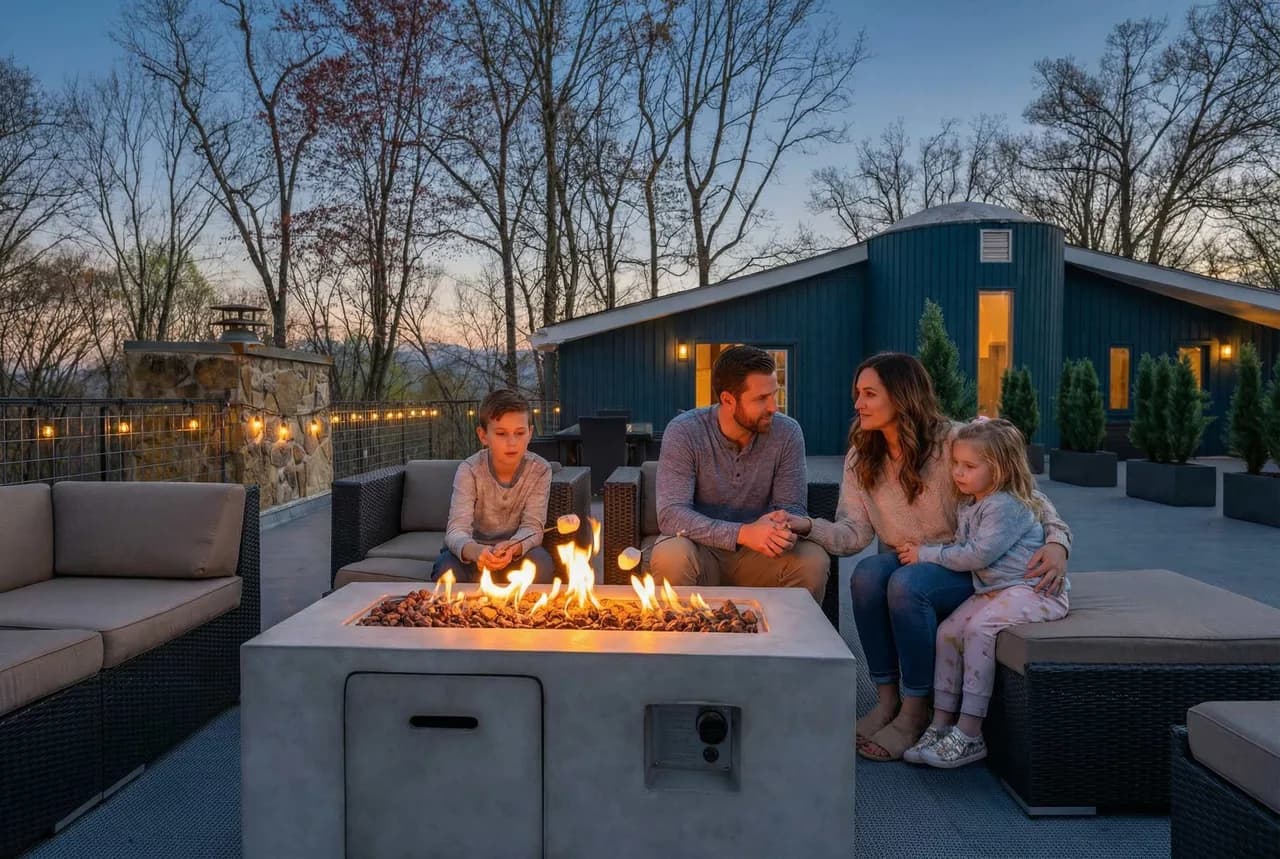 Rooftop Patio Five Bedroom Villa in Gatlinburg photo 3
