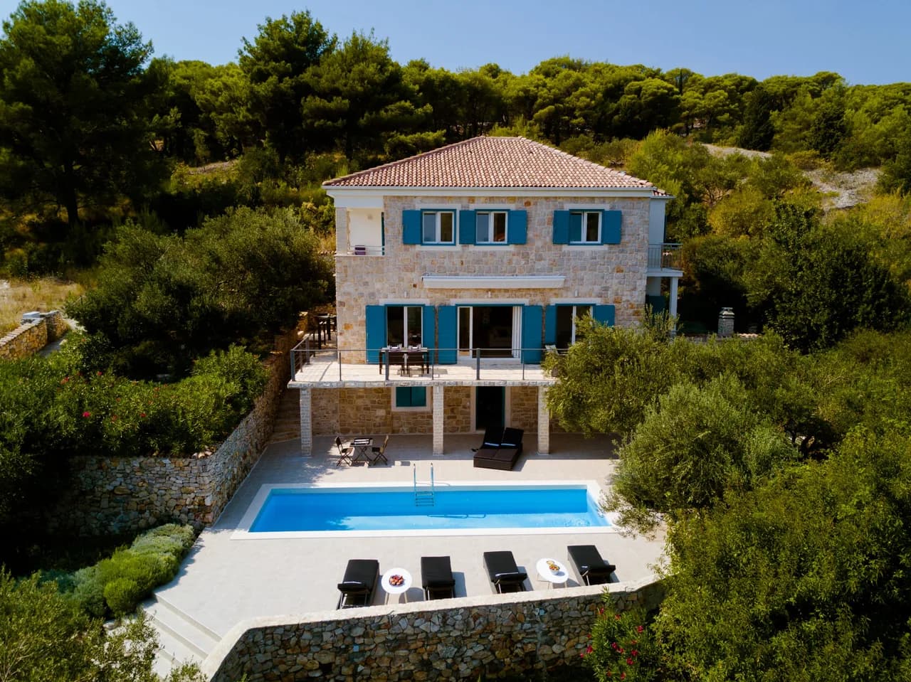 Spacious Hillside Villa Ideal for Group Holiday