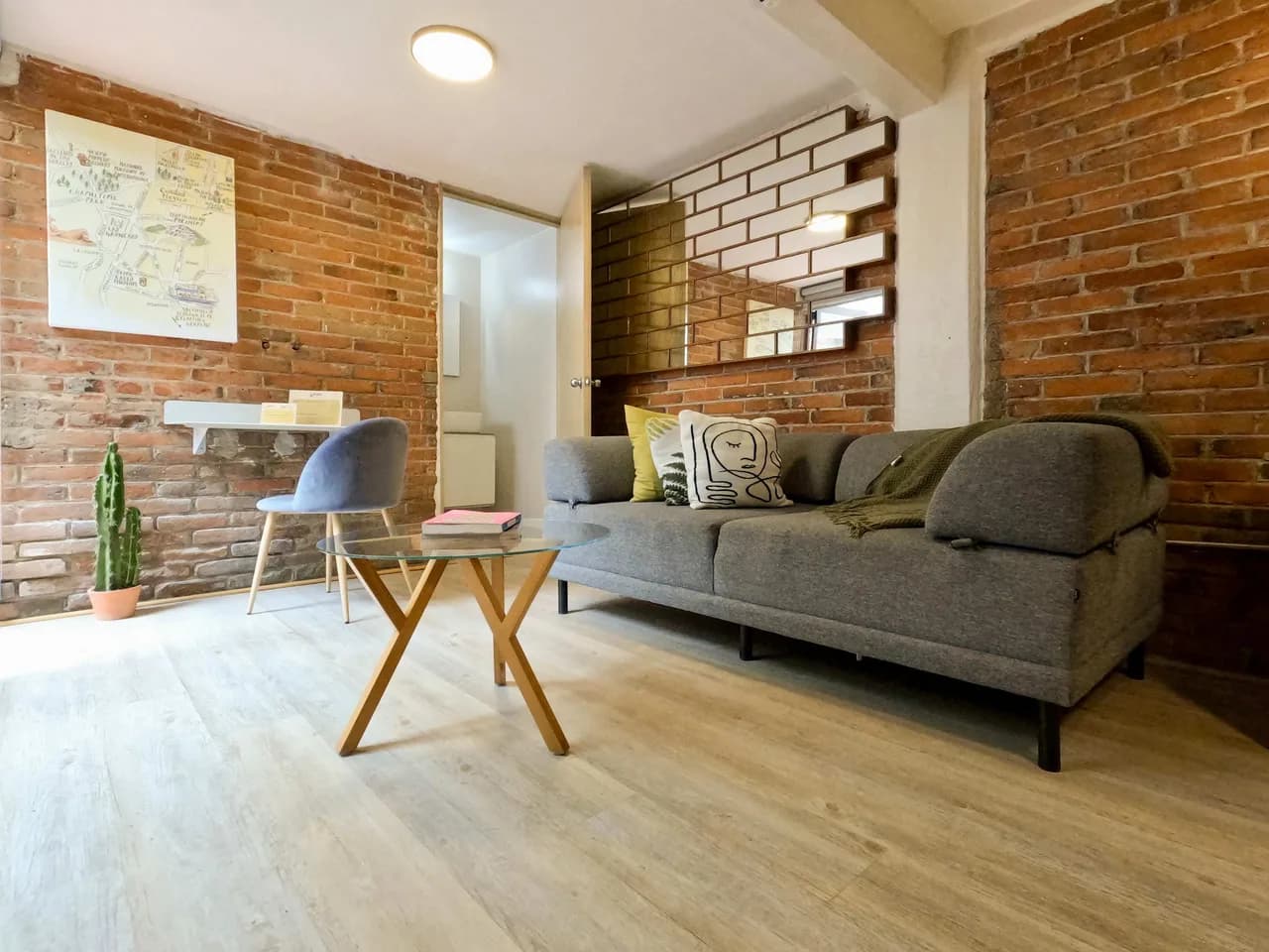 Contemporary Brick Retreat in Coyoacán, Mexico City photo 2