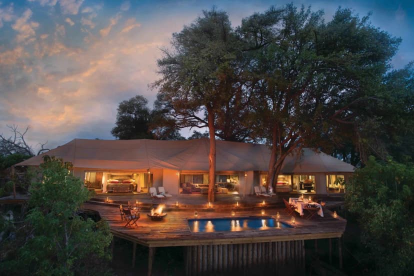 Exquisite Two-bedroom Tented Suite on a Private Reserve