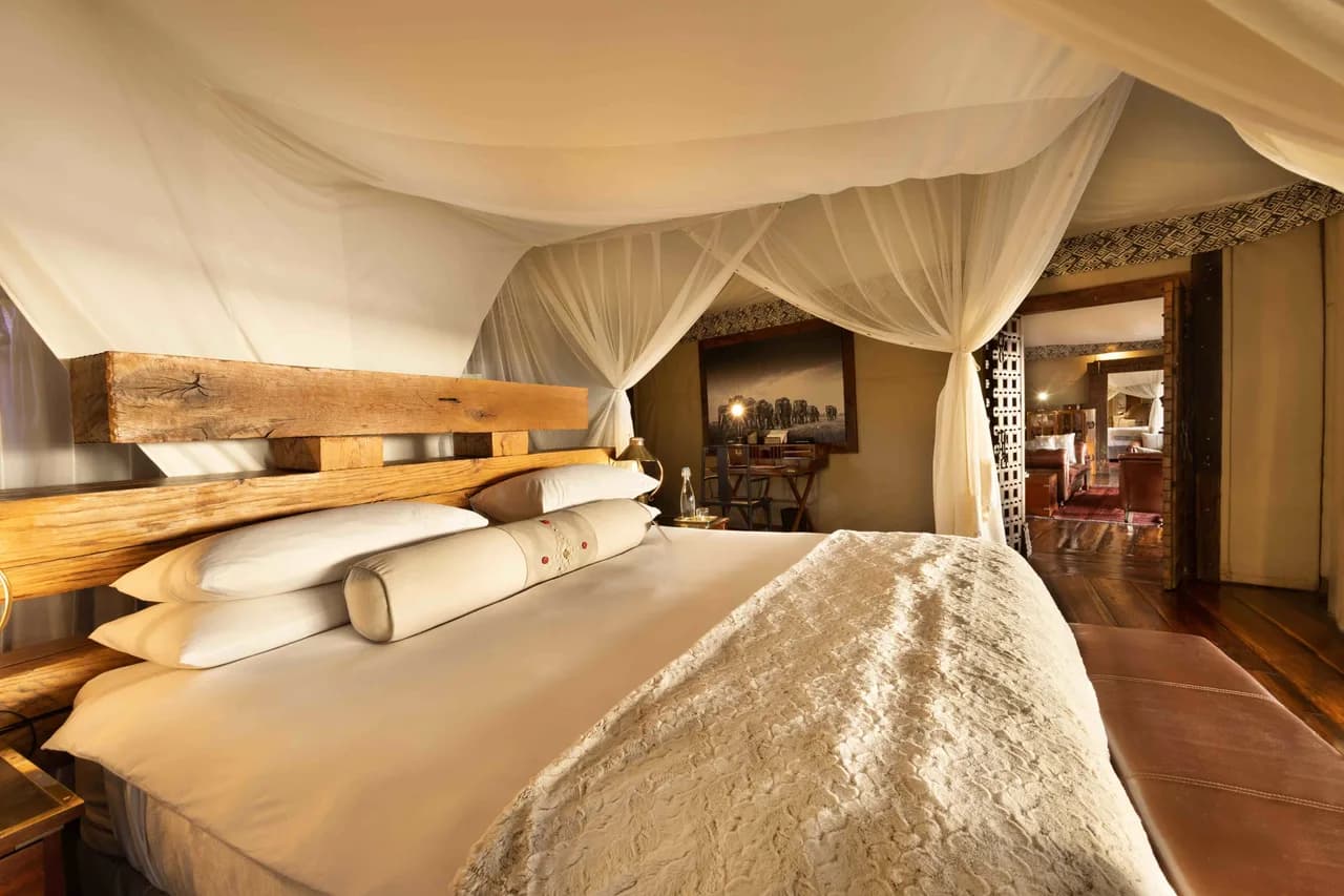 Exquisite Two-bedroom Tented Suite on a Private Reserve photo 3