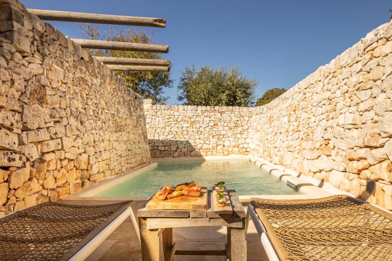 Magical Stone Trullo With Private Swimming Pool