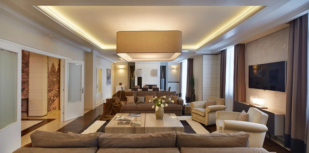 Luxurious premier suite with alpine decor photo 2