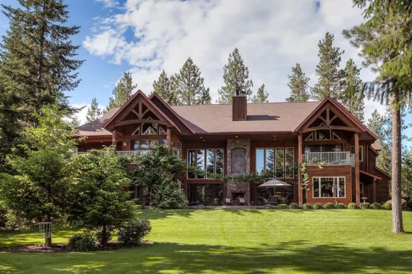 Grand Timber Residence With Spa Whirlpool
