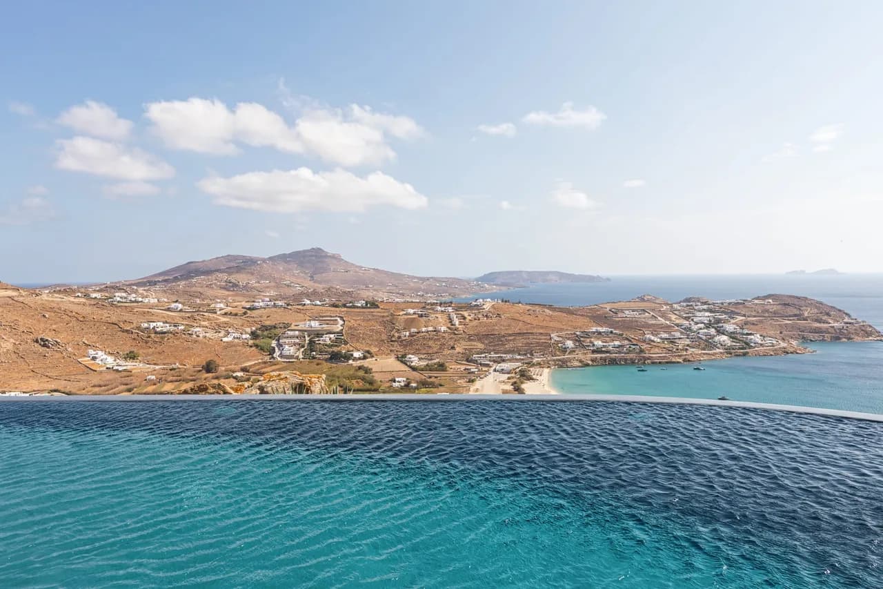 breathtaking mykonian infinity pool villa photo 4