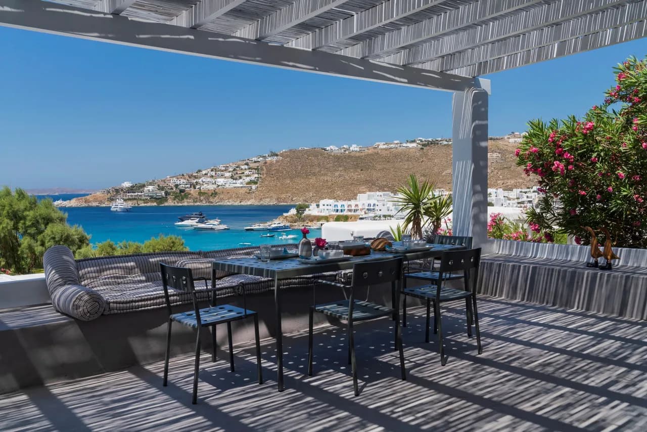magnificent luxurious villa in mykonos gem photo 3