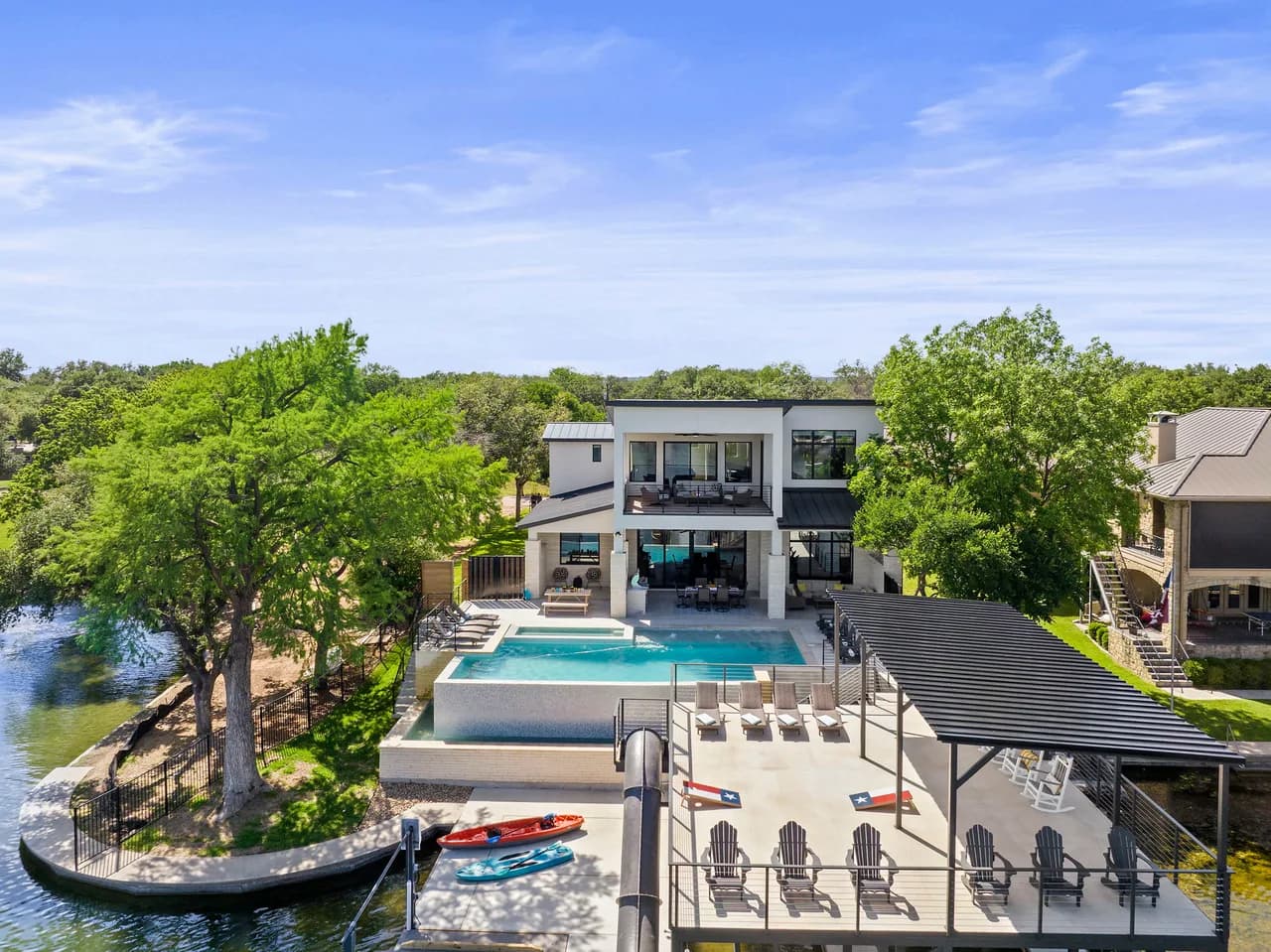 Infinity Pool Five Bedroom Villa in Granite Shoals photo 4