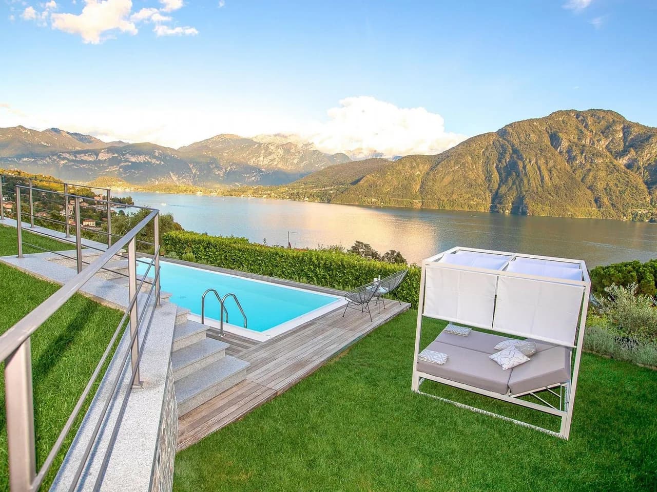 Contemporary Villa With Views Over Lake Como