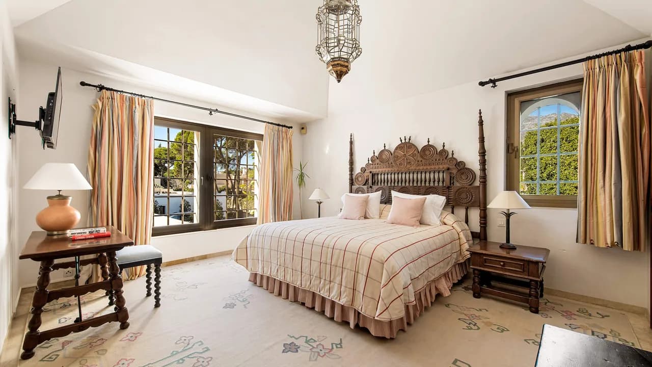 Artful Andalusian Villa With Ocean View And Pool photo 4