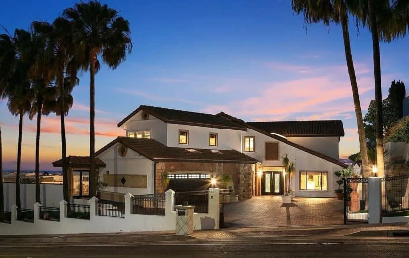 Ocean View Seven Bedroom Villa in San Diego