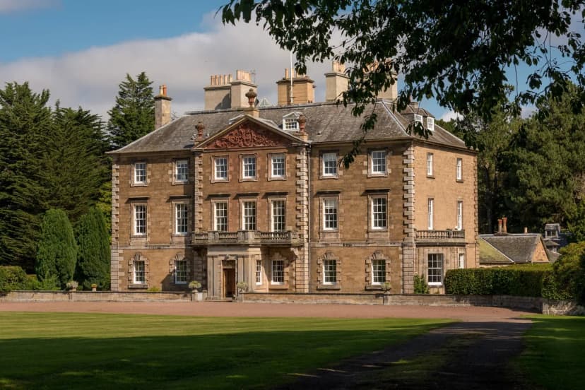 Countryside Gregorian Mansion in Luxury and Style