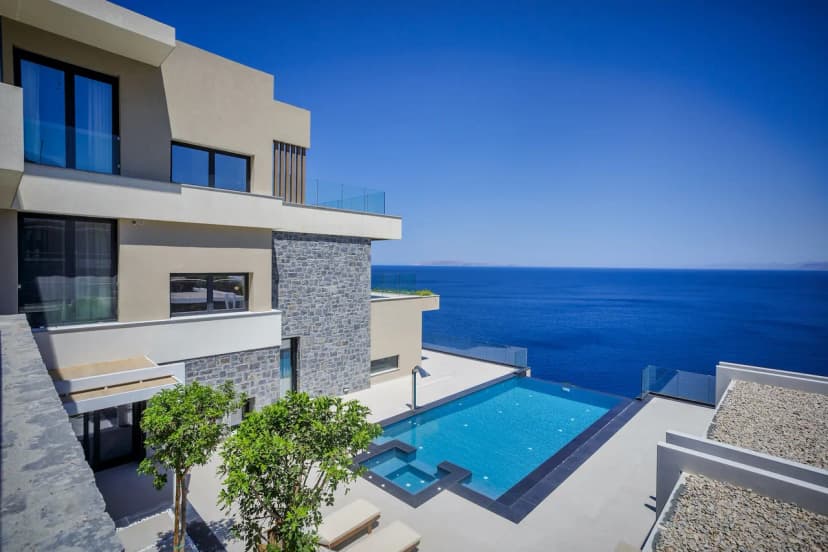 Villa In Heart Of Crete With Stunning Seascape