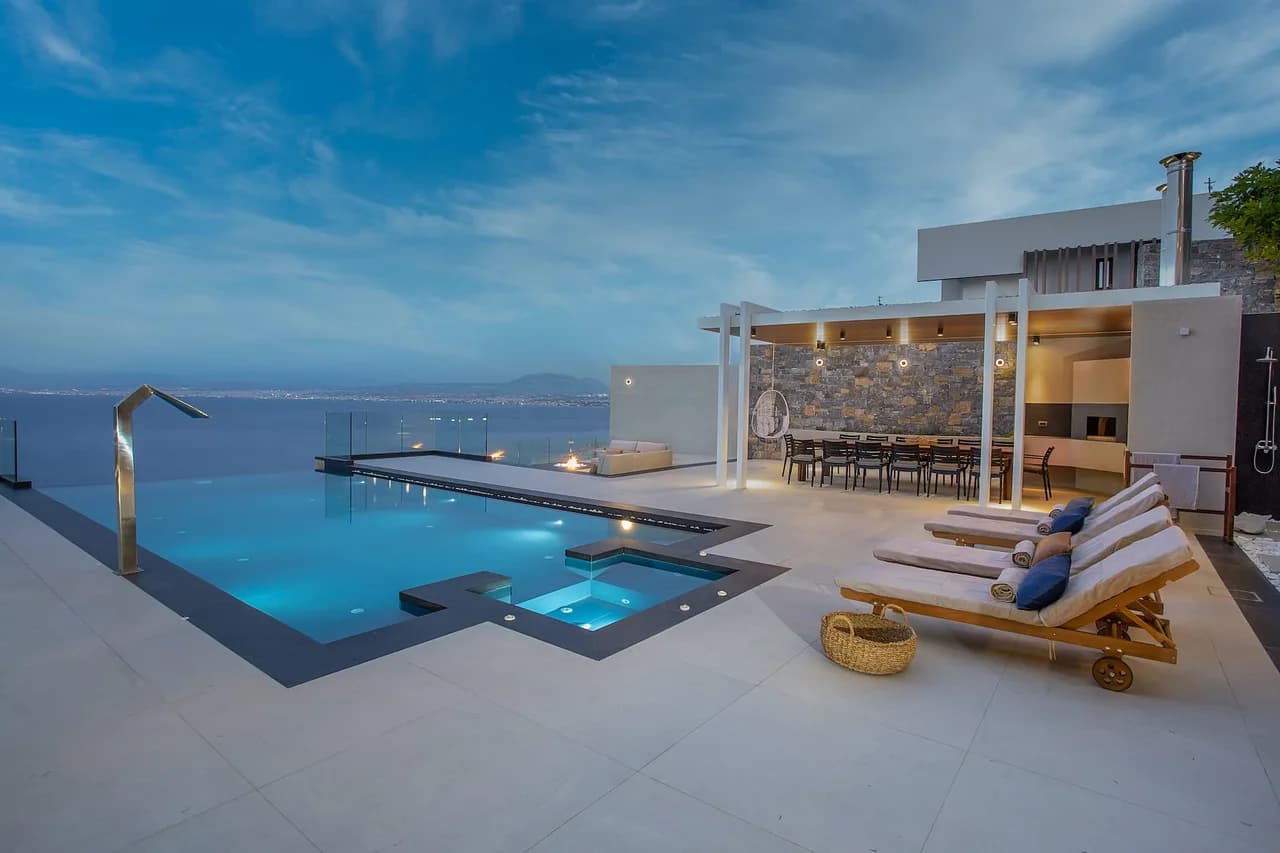 Villa In Heart Of Crete With Stunning Seascape photo 4