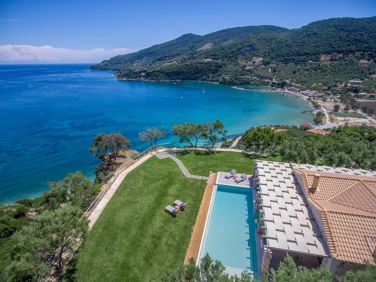 Secluded Ionian Villa with Pool And Helipad photo 4