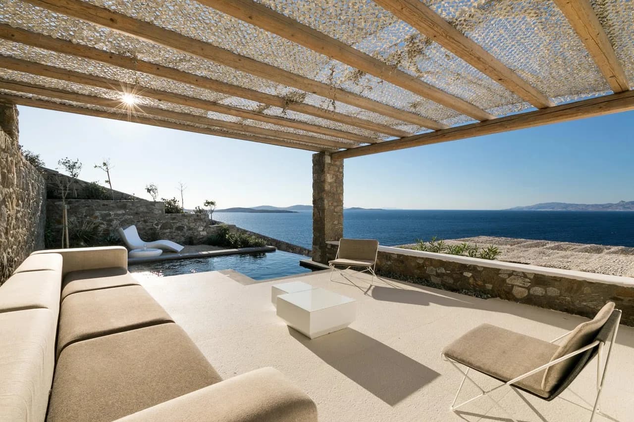 Stunning mykonian villa with beautiful sea views photo 5