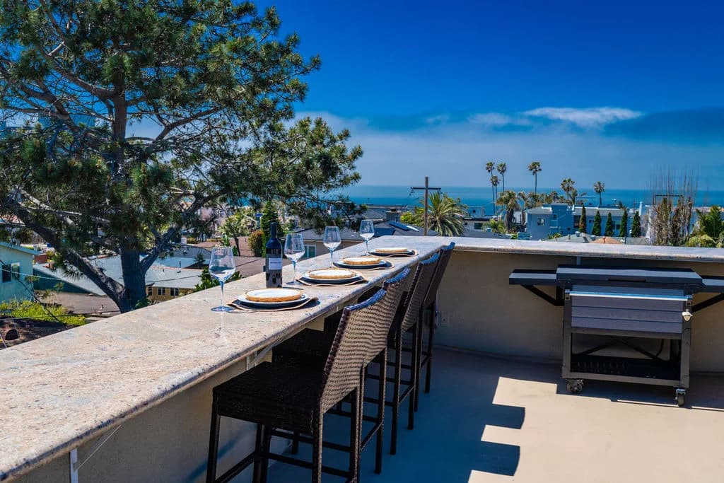 Rooftop Ocean View Villa in San Diego
