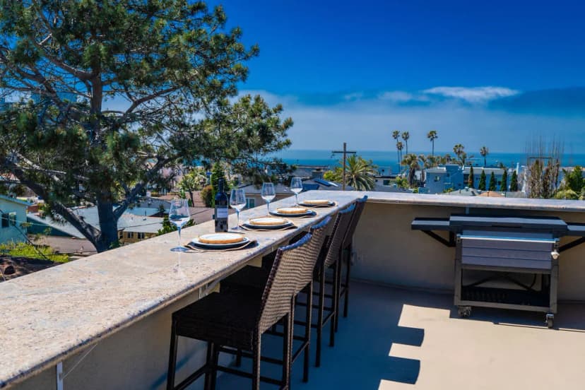 Rooftop Ocean View Villa in San Diego
