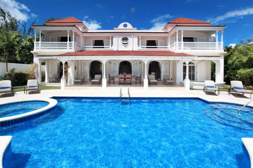 A Lovely Five-bedroom Beachfront Villa