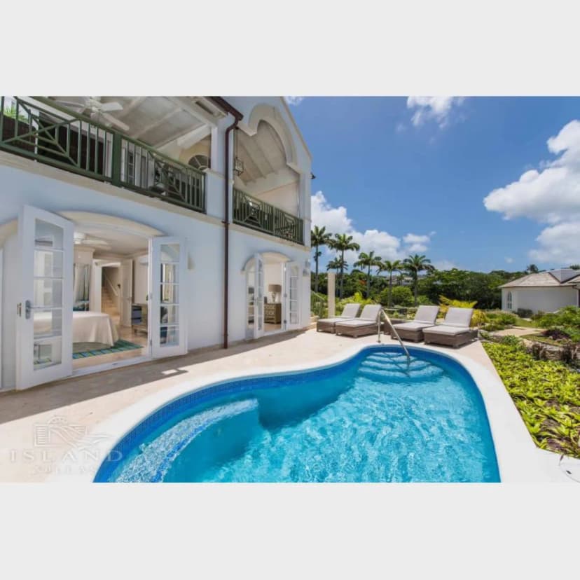 Four Bedroom Villa Situated At A Barbados Resort
