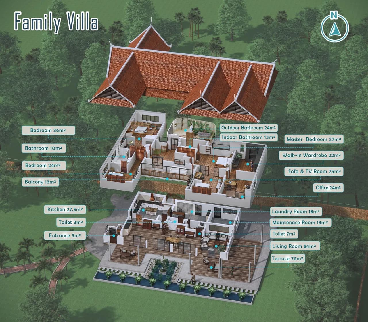 Luxurious 1 Hectare Green Property In Siem Reap photo 4