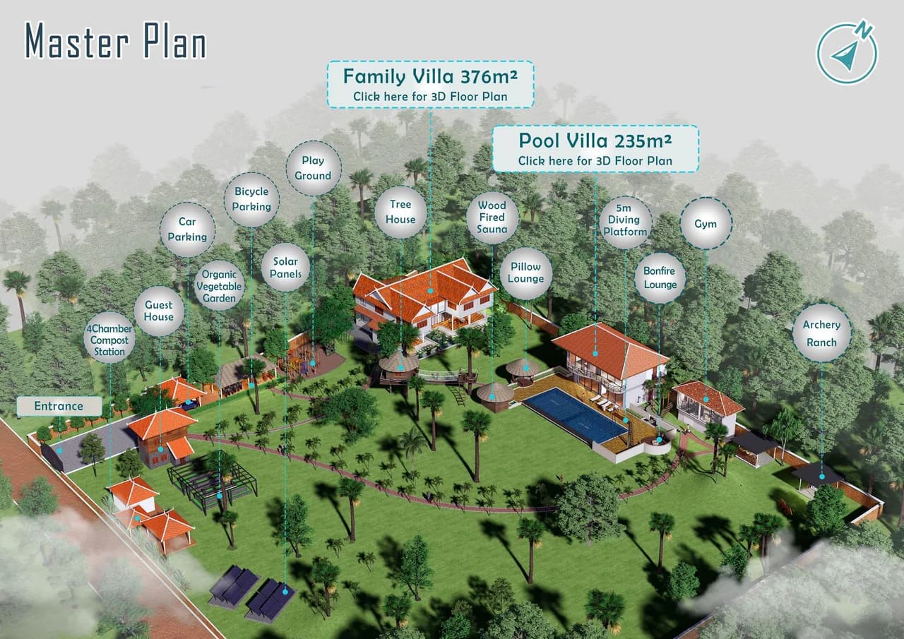 Luxurious 1 Hectare Green Property In Siem Reap photo 5