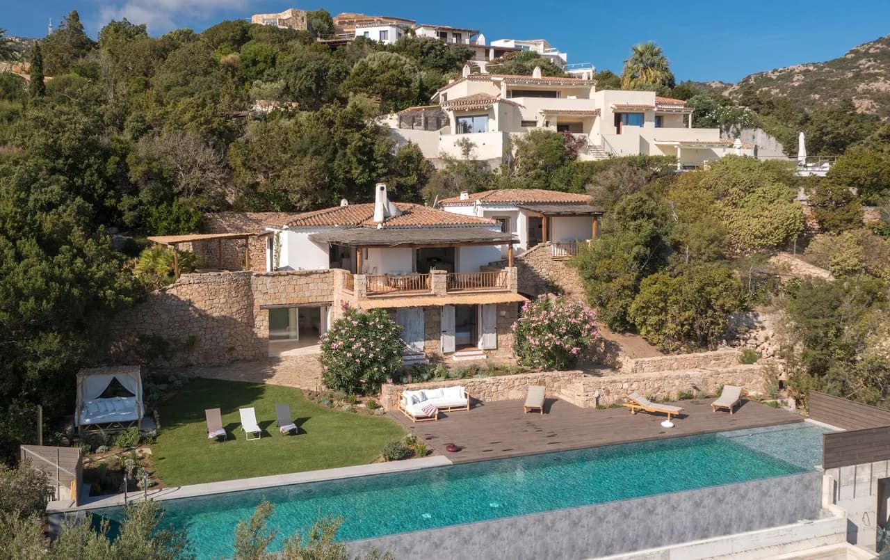Elegant Poolside Retreat in Sardinia
