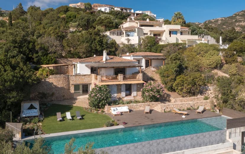 Elegant Poolside Retreat in Sardinia