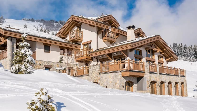 Luxurious Chalet on the Ski Slope of Courchevel