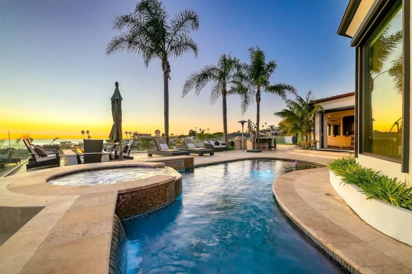 Lavish Six Bedroom Retreat Near San Diego Beach