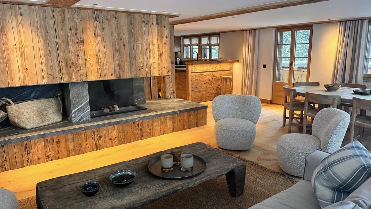 Chalet by the River in Gstaad With Sauna