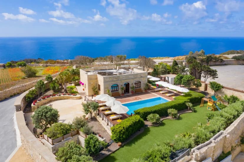 Coastal Villa with Pool in Malta