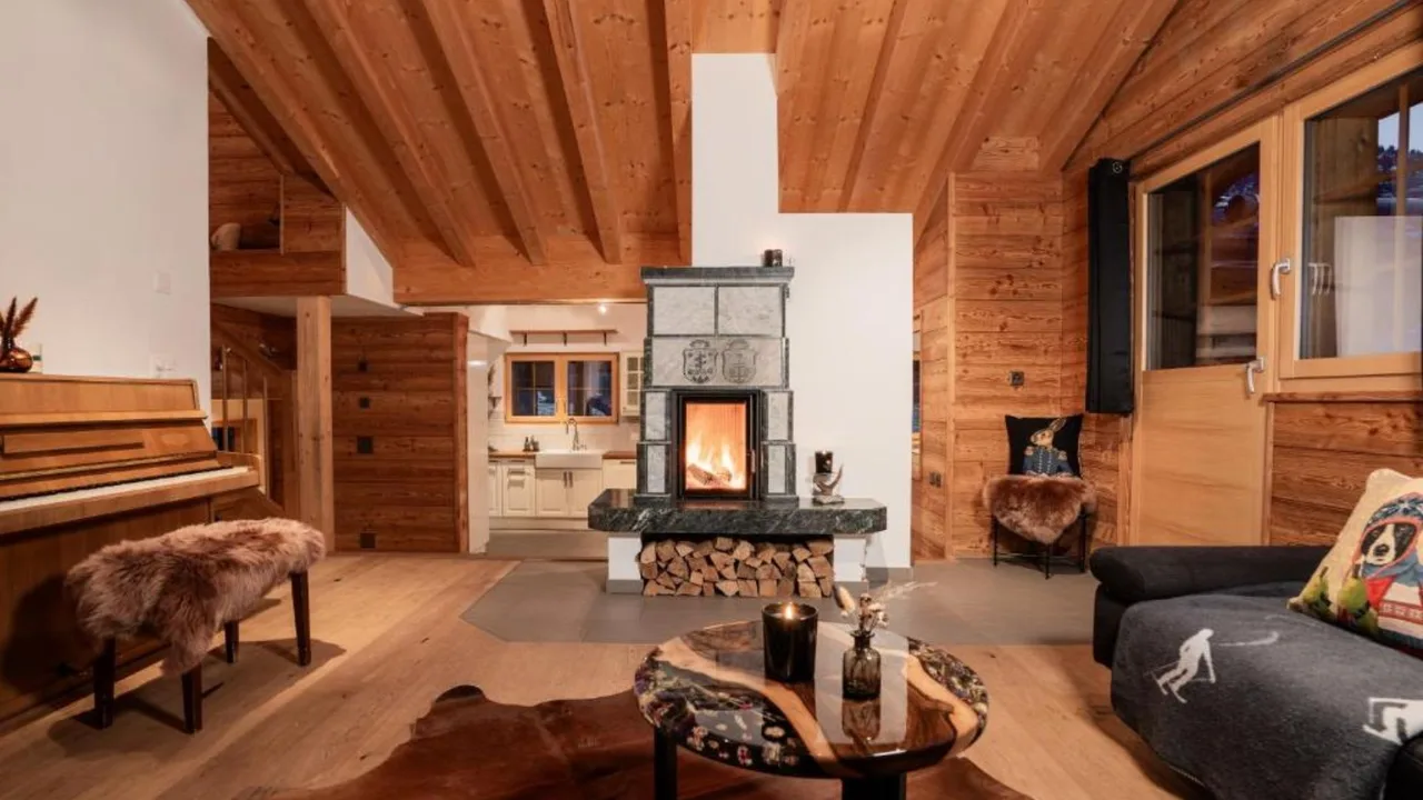 Modern Swiss Alpine Bliss Ski-in Ski-out Chalet photo 2