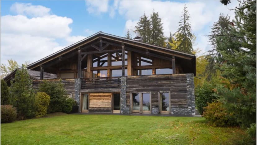 Posh 5-bedroom Chalet In Mont D'arbois Area